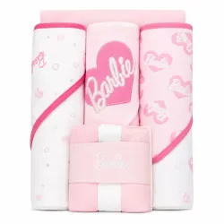 Set de Tres Toallas con Capucha + Tres Toallitas