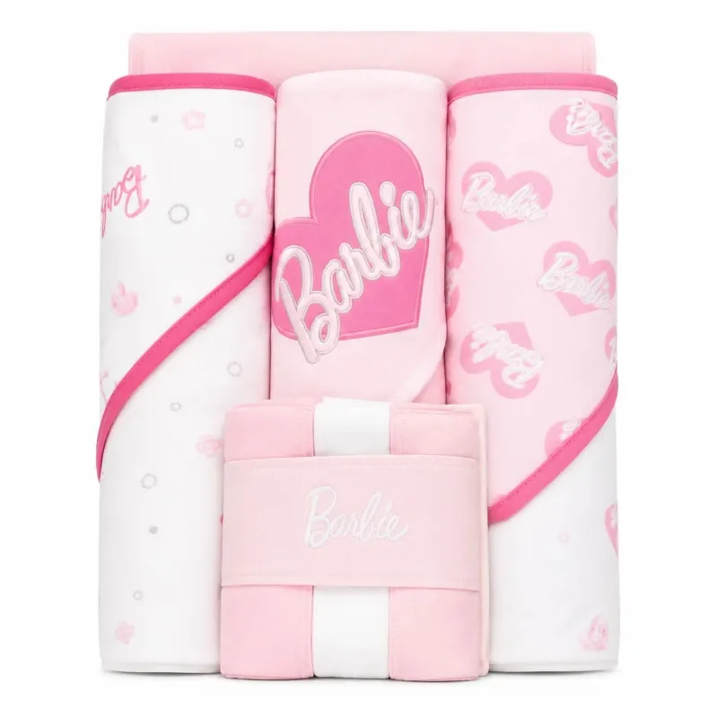 Set de Tres Toallas con Capucha + Tres Toallitas