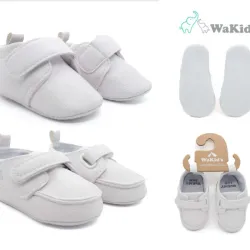 Set de Zapaticos Blancos para Bebé