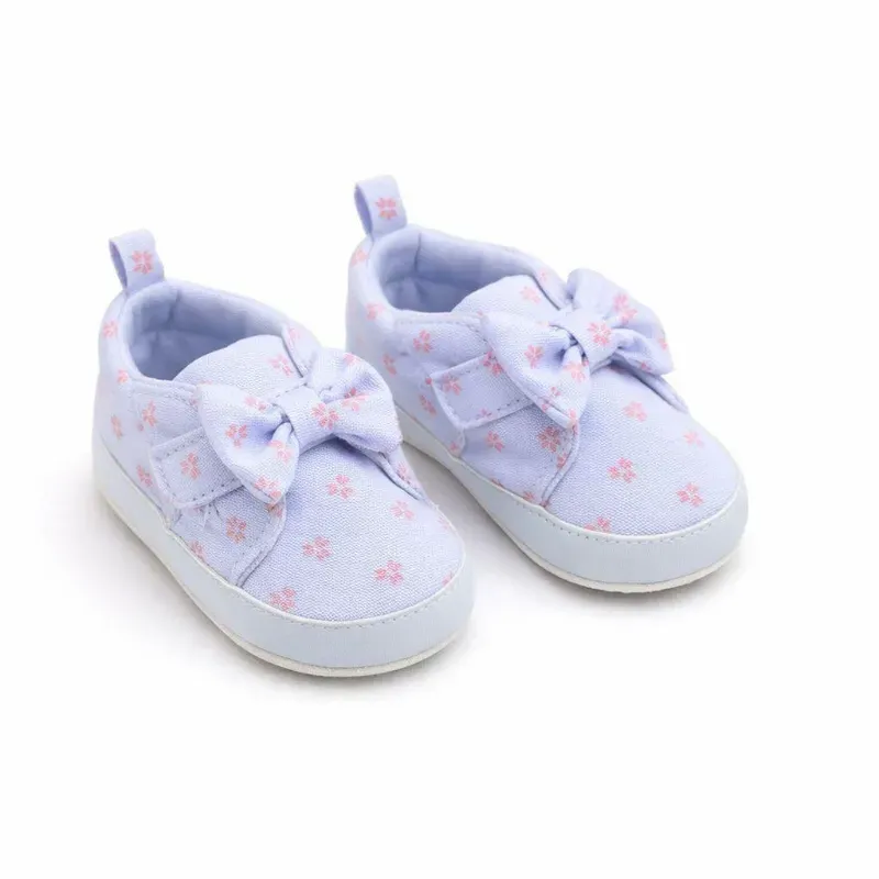 Zapaticos con Flores para Bebé