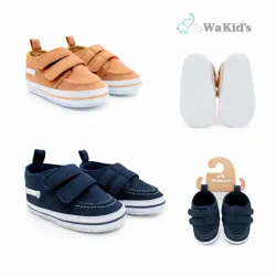 Zapaticos Infantiles de Peguetas Negro/Amarillo