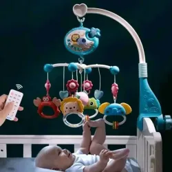 Sonajero Musical de Animales para Cuna