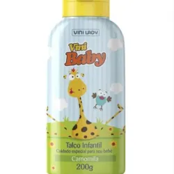 Talco infantil con enriquecido con manzanilla