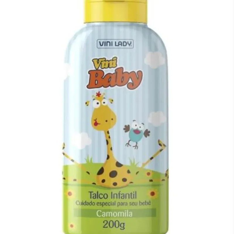 Talco infantil con enriquecido con manzanilla