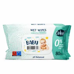 Toallitas Húmedas Colotis (80 piezas)