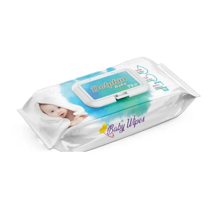Toallitas Húmedas Dolphin Baby (72 piezas)