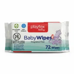 Toallitas Húmedas playtex baby (72 piezas)
