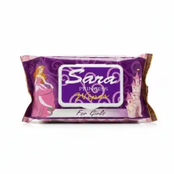 Toallitas Húmedas Sara Princess (80 piezas)