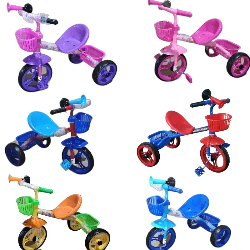 Triciclo Infantil con Bocina y Canasta