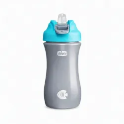 Vaso Antiderrame Chicco con Boquilla de Silicona