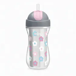 Vaso Chicco con Boquilla de Silicona de 9 OZ