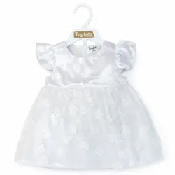 Vestido Blanco con Flores