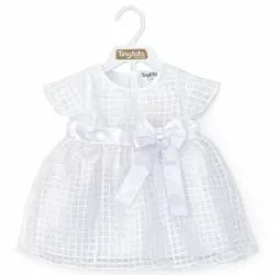 Vestido Blanco con Moño