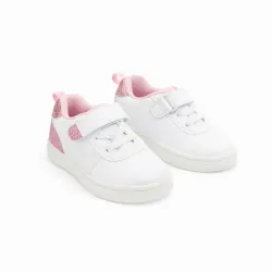 Zapatillas Blancas con Corazón para Bebé
