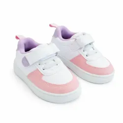 Zapatillas Blancas Rosa para Bebé
