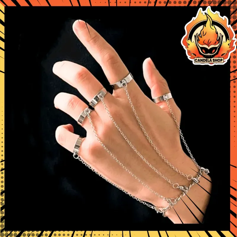 ⛓️ ¡ANILLOS CON CADENAS! ⛓️