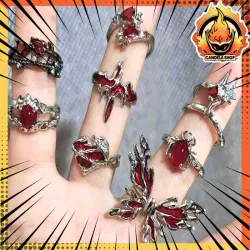 🩸 ¡ANILLOS PEQUEÑOS ESTILO GÓTICO! 🩸