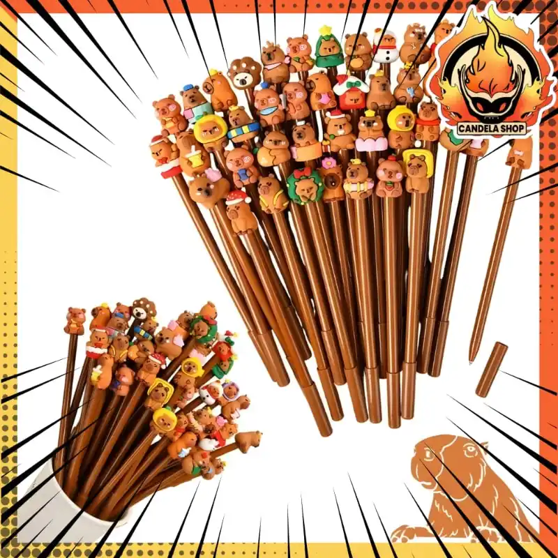 ✨🖋️BOLÍGRAFOS DE PUNTA CAPYBARA🖋️✨