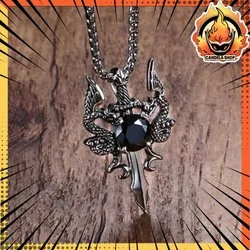 ✨🗡️🐉COLLAR DE ACERO INOXIDABLE🐉🗡️✨