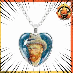 🖌 ¡COLLAR DE CORAZÓN DE VAN GOGH! 🎨