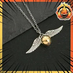 🧹 ¡COLLAR DEL SNITCH DORADA HARRY POTTER! 💛