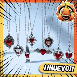 ❤️🕸️✨¡COLLARES GÓTICOS ROJOS!🕸️✨❤️