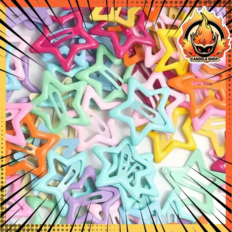 ⭐️ ¡HEBILLAS DE ESTRELLA CON COLORES! 🌟