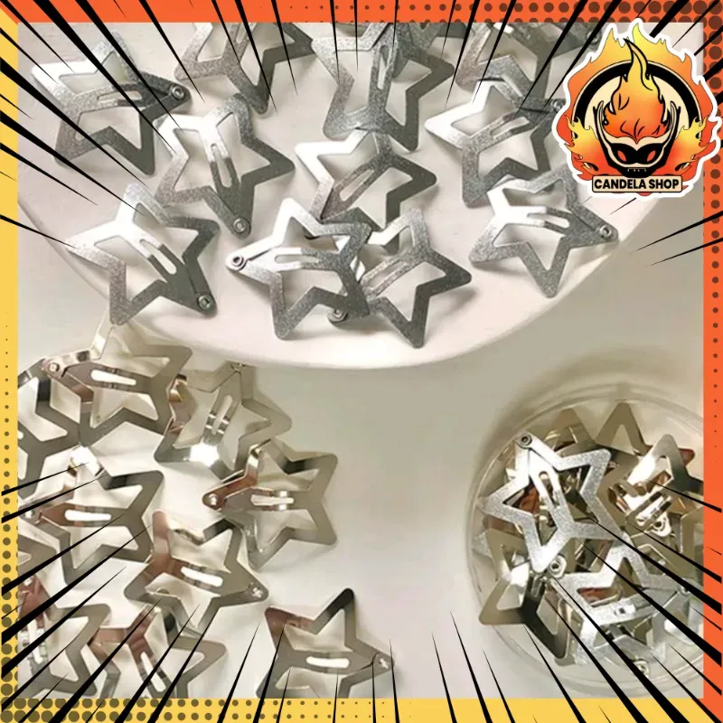 ⭐️ ¡HEBILLAS DE ESTRELLA PLATEADA! 🌟