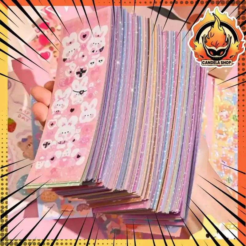 🌈 ¡HOJA DE PEGATINAS PEQUEÑAS! 🌈