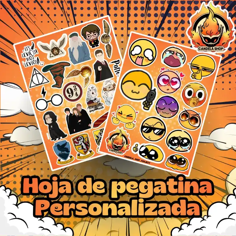 🔥✨️¡PEGATINAS PERSONALIZADAS!✨️❤️‍🔥