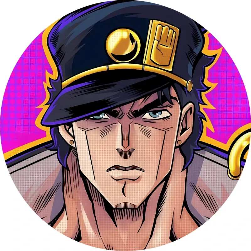 ✨ ¡pin de Jotaro Kujoi (JoJo no Kimyō na Bōken)! ✨