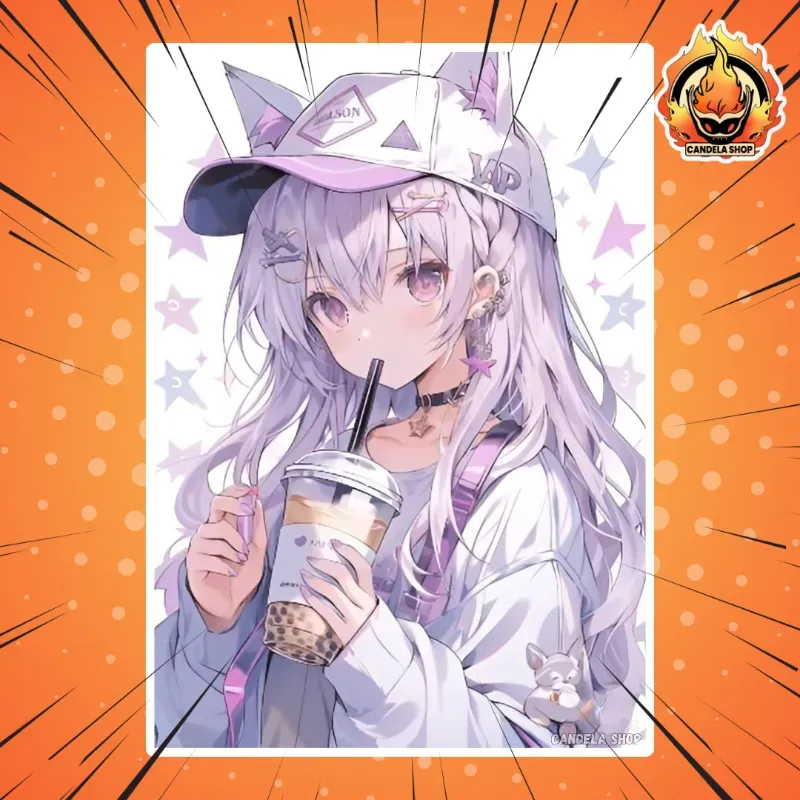 ✨ ¡Póster de chica kawaii! ✨