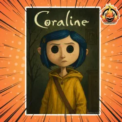 ✨ ¡póster de Coraline (Coraline y la puerta secreta)! ✨