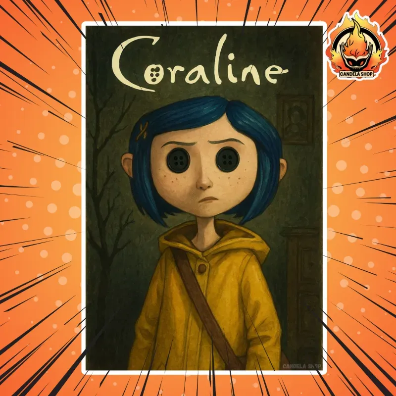 ✨ ¡póster de Coraline (Coraline y la puerta secreta)! ✨
