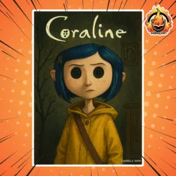 ✨ ¡póster de Coraline (Coraline y la puerta secreta)! ✨