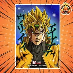 ✨ ¡Póster de dio brando (JoJo's Bizarre Adventure)! ✨