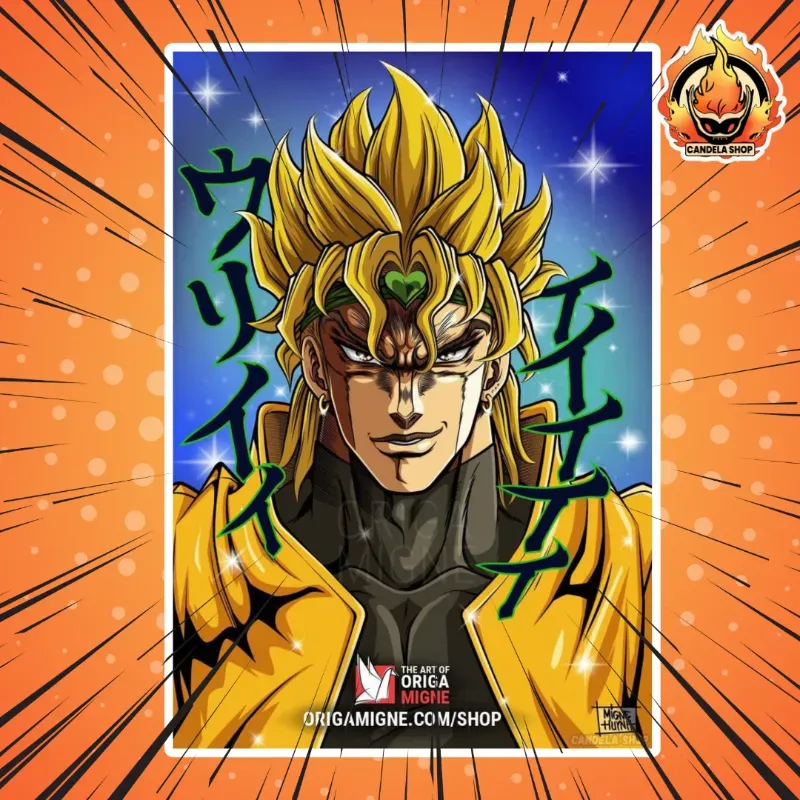 ✨ ¡Póster de dio brando (JoJo's Bizarre Adventure)! ✨