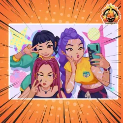 ✨ ¡Póster de (k pop demon hunters)! ✨