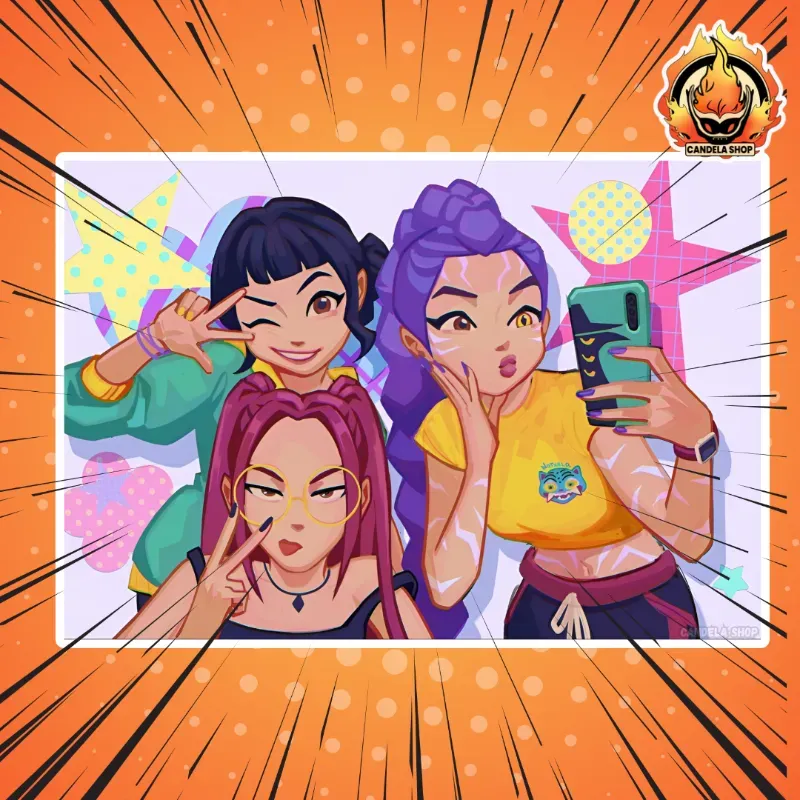 ✨ ¡Póster de (k pop demon hunters)! ✨