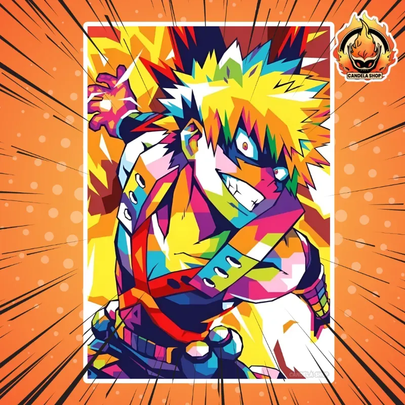 ✨ ¡Póster de Katsuki Bakugo(My Hero Academia)! ✨
