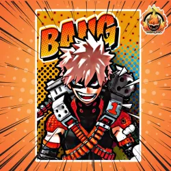 ✨ ¡Póster de Katsuki Bakugo(My Hero Academia)! ✨