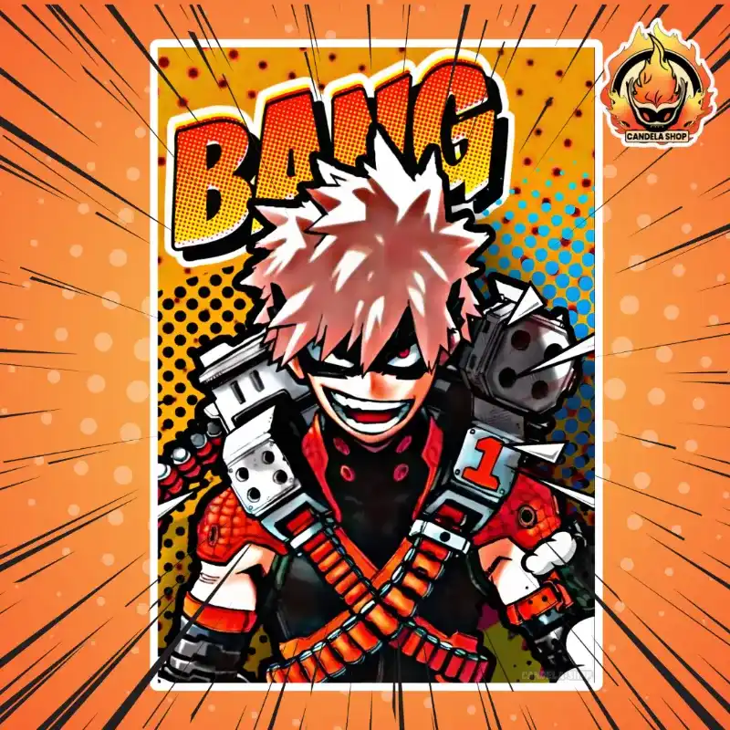 ✨ ¡Póster de Katsuki Bakugo(My Hero Academia)! ✨