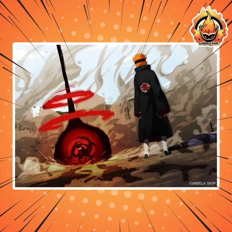 ✨ ¡Póster de naruto vs pain (naruto )! ✨