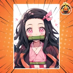✨ ¡póster de Nezuko Kamado(kimetsu no yaiba)! ✨