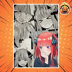 ✨ ¡póster de Nino Nakano (The Quintessential Quintuplets)! ✨