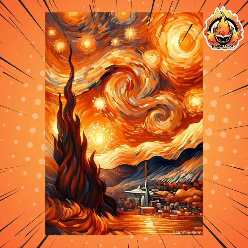 ✨ ¡Póster de (noche estrellada)! ✨