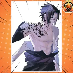 ✨ ¡póster de Sasuke Uchiha (Naruto)! ✨