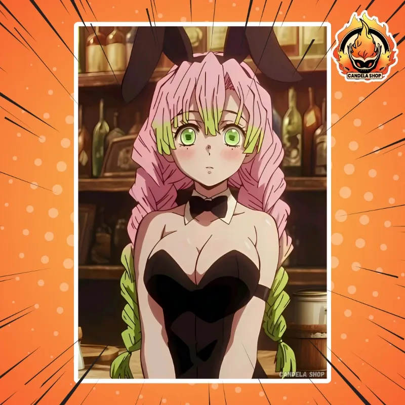 ✨ ¡Póster deMitsuri Kanroji (Kimetsu no Yaiba)! ✨