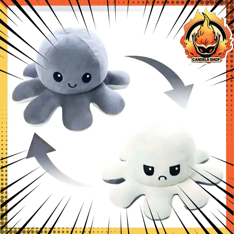 🆕 ¡PULPO DE PELUCHE EXPRESIVO! 🐙✨