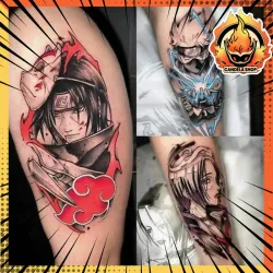 🔥 ¡TATUAJES TEMPORALES NARUTO! 🔥